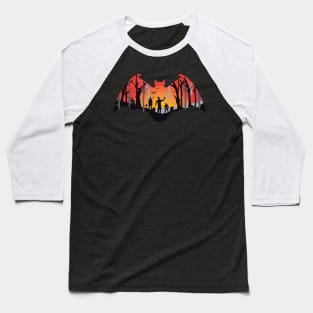 Zombie Apocalypse Shirt Funny Halloween T-Shirt Runner Gift Idea Tee Scary Tshirt Cute Halloween Baseball T-Shirt